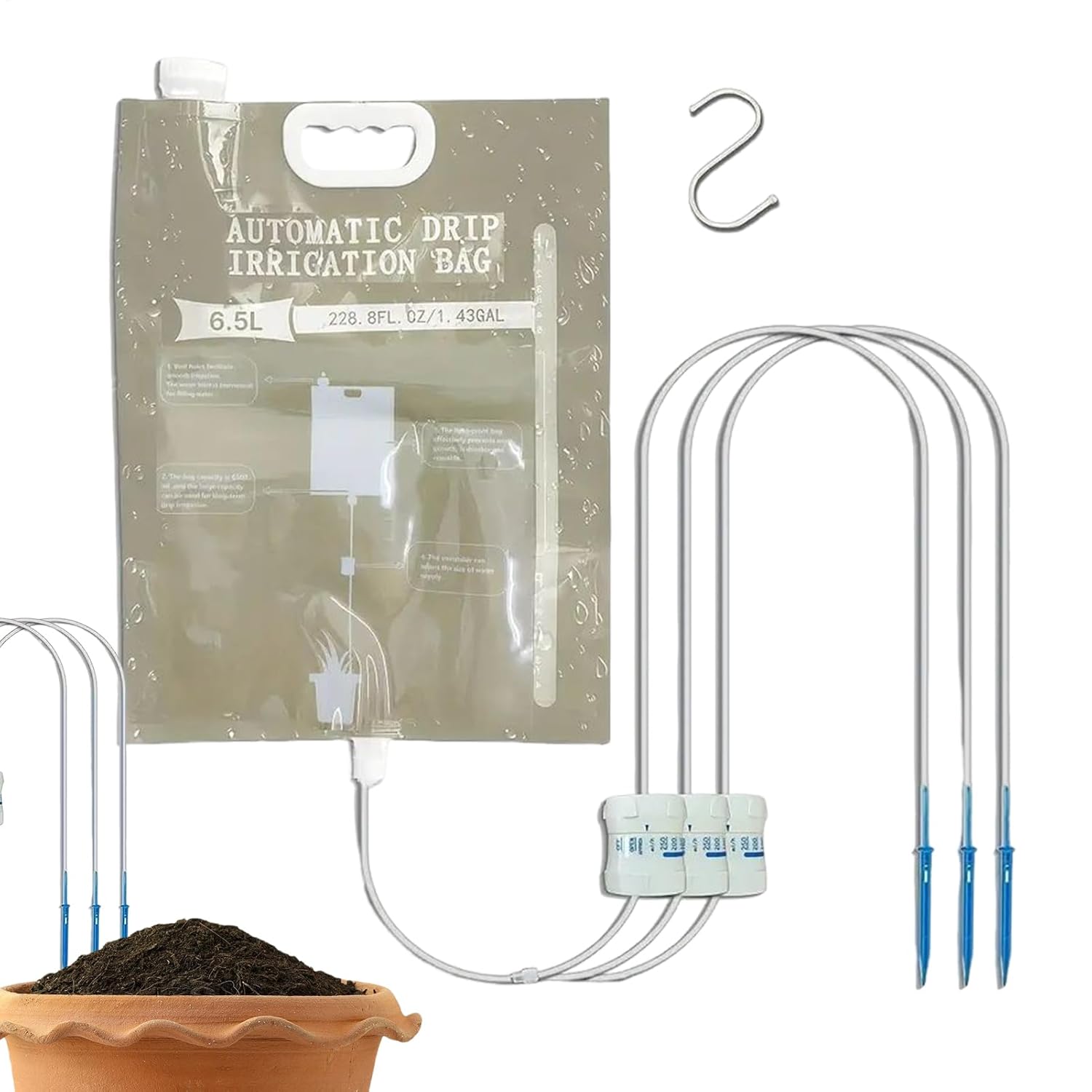 Plant Parent Kit - Gotejador Automático de Irrigação, Taxa de