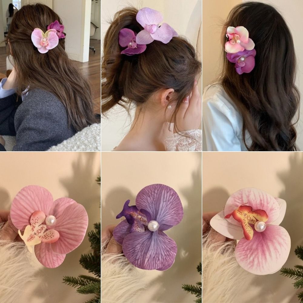 Presilha de Cabelo Orquídea Ph - Orchid Phalaenopsis avaliação e preço