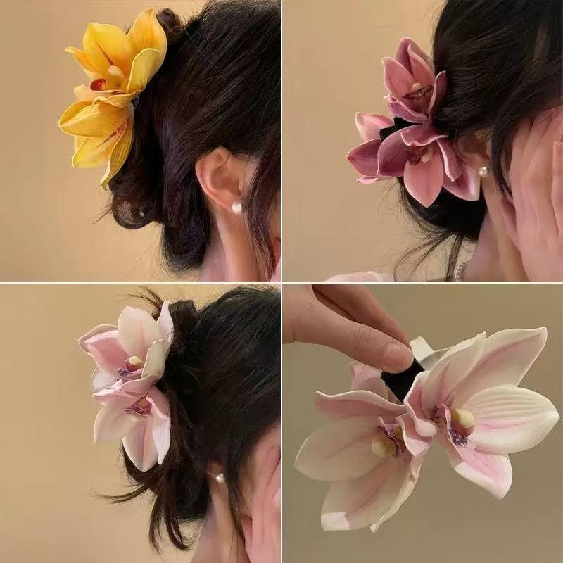 Grande Presilha de Cabelo em F - Orchid Phalaenopsis avaliação e preço