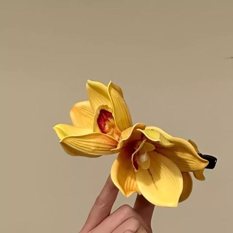 Grande Presilha de Cabelo em F - Orchid Phalaenopsis avaliação e preço